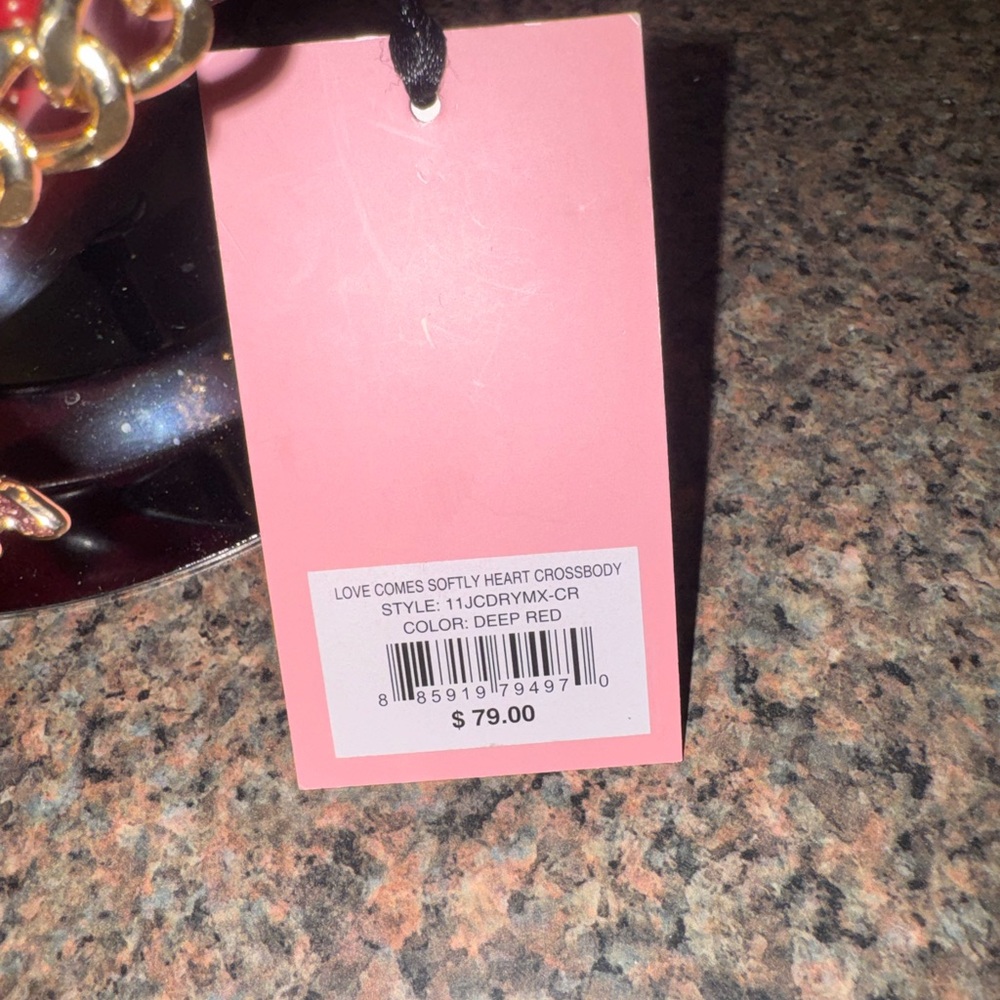 Juicy Couture Red Heart Crossbody Bag - Picture 4 of 4